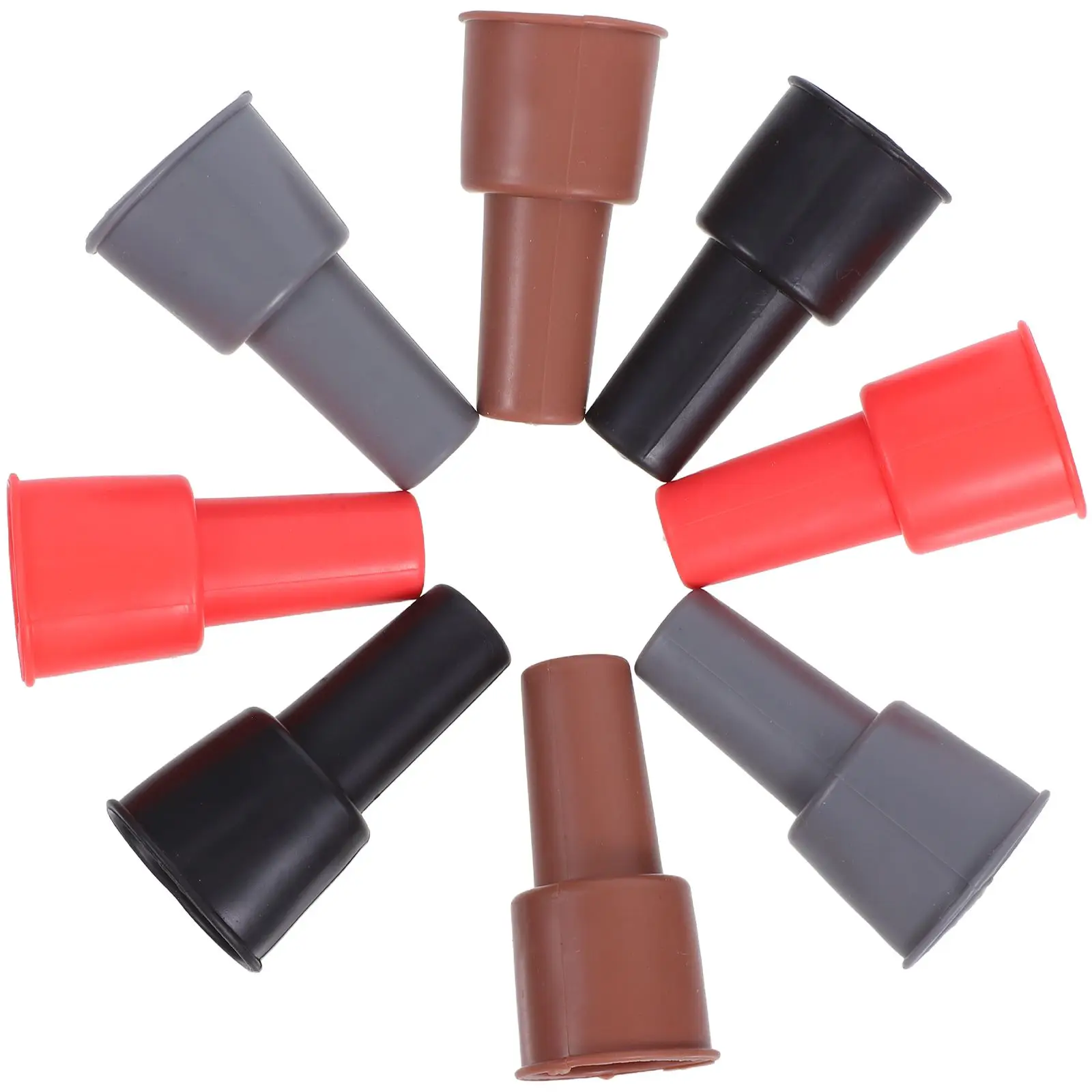

8 Pcs Bottle Stoppers Reusable Silicone Seals for Toppers For Bottles Beer Fits Various Sizes Saves Flavor