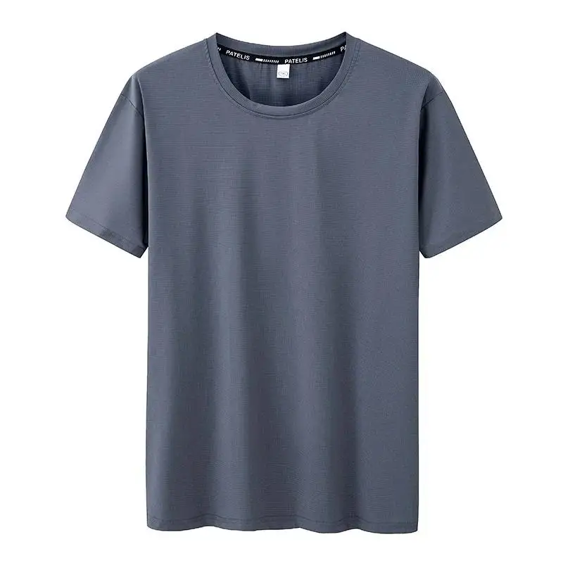 6XL 7XL T-shirt Men Plus Size 110-175kg Quick Dry Breathable Fitness Running Round Neck Short Sleeve Oversized Tops 티셔츠