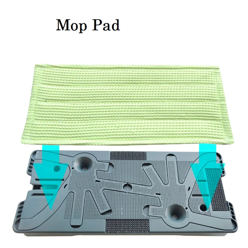 The New 2PCS Mop Cloth for Vorwerk Kobold SP600 MF600 Vacuum Cleaner Spare Parts Accessories Wet & Dry Washable Mop Pad