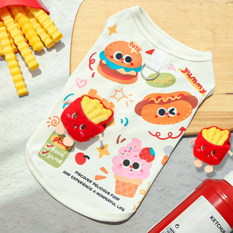 Gilet rafraîchissant en soie glacée pour chien et chat, chemise d'été légère et respirante pour animaux de compagnie, pour petits et moyens chiens et chats