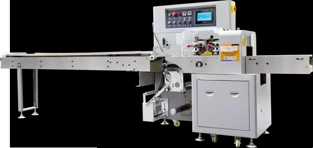 เครื่องบรรจุภัณฑ์แบบหมอนคุณภาพดีเยี่ยม ประหยัดพลังงาน เหมาะสำหรับบรรจุภัณฑ์อาหารหลากหลายชนิด ราคาสุดคุ้ม