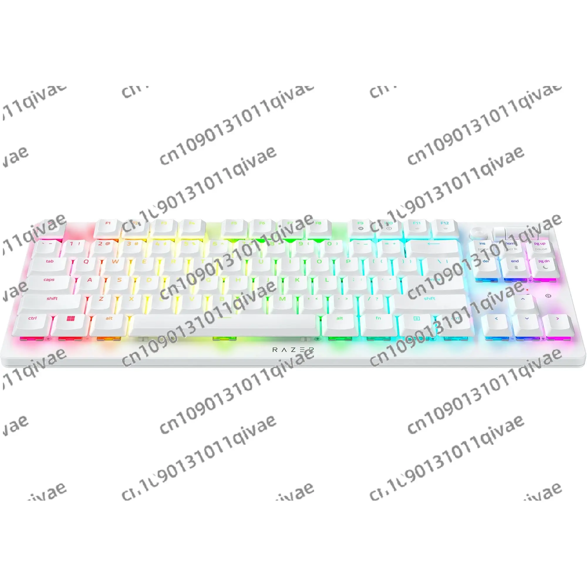 DeathStalker V2 Pro TKL Wireless Gaming Keyboard Low-Profile Optical Switches Linear Red HyperSpeed Wireless Bluetooth