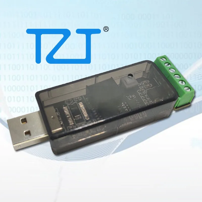 

Изолятор USB-RS485/RS232/TTL TZT CH340/FT232 с изоляцией 1500В DC, защита от помех, переключаемый режим 3.3В/5В, уровень TTL