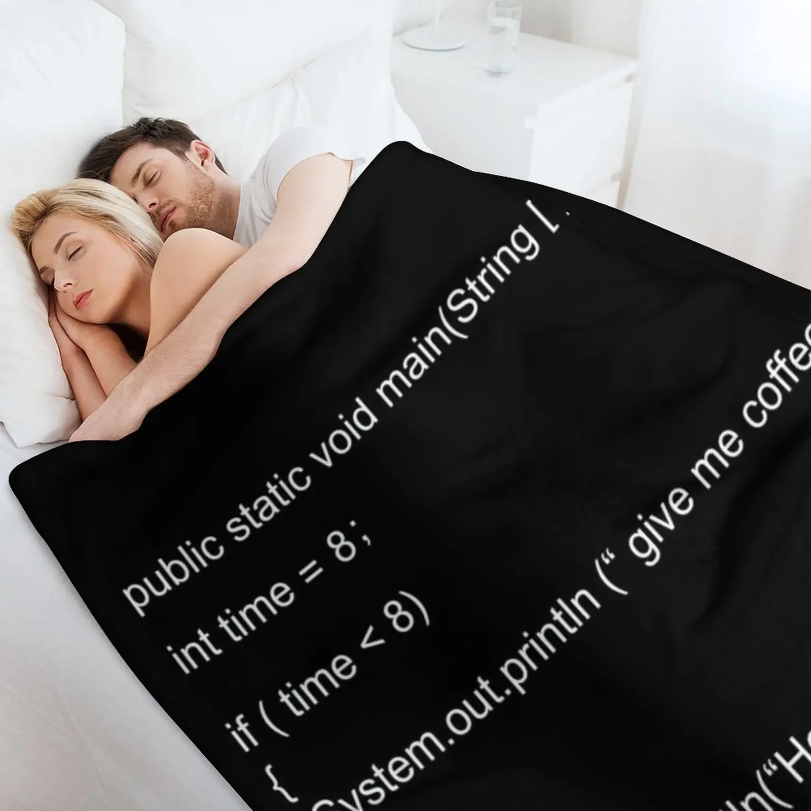 بطانية رمي جافا المضحكة لسرير الأريكة، بطانيات أرائك مزخرفة للمصممين المرجحين