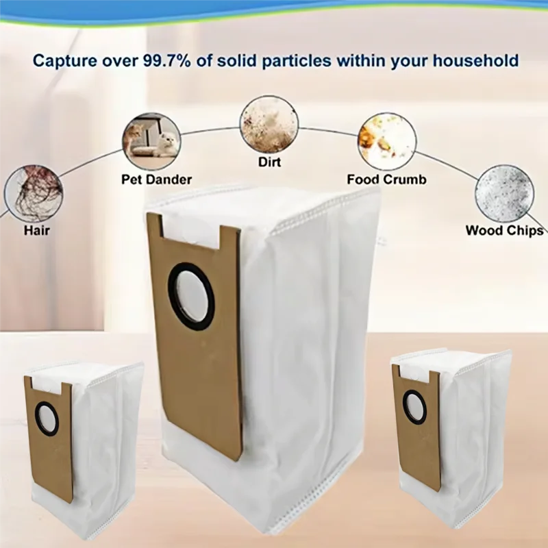 Cocok untuk robot penyapu UWANT kantong debu U200pro aksesoris U260 kantong debu non-anyaman