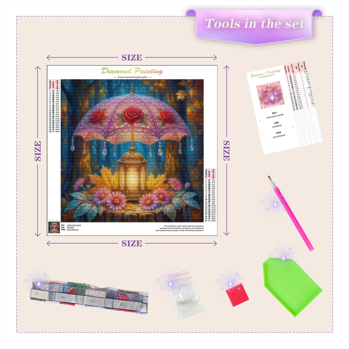 GATYZTORY Diamond Painting Ful - Art Craft Picture ulasan dan harga