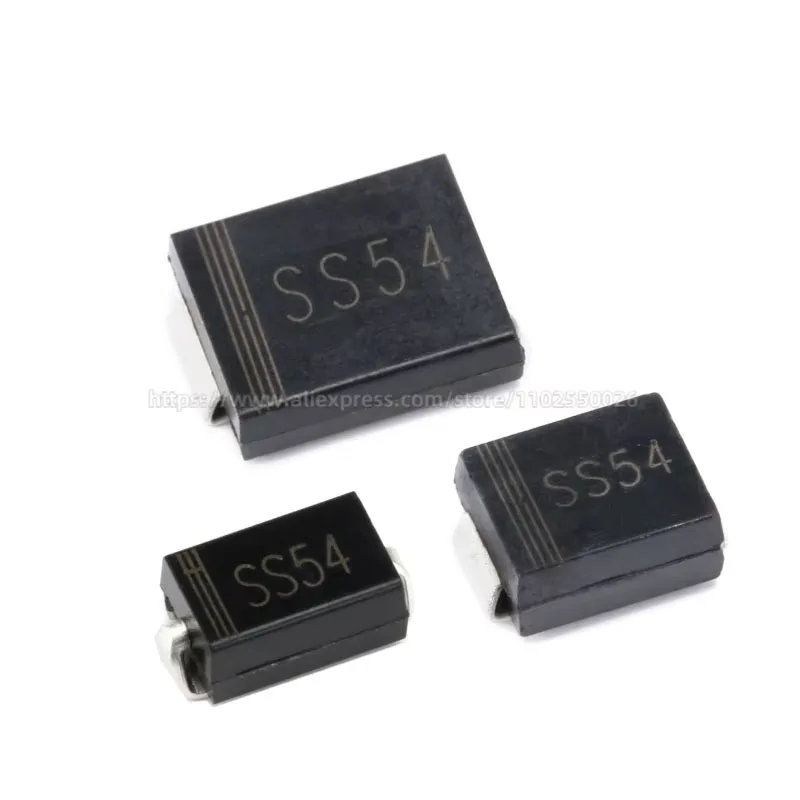 50PCS DO-214AA DO-214AB DO-214AC SMD Schottky Diodes SS54 SR540 5A 40V SMA SMB SMC