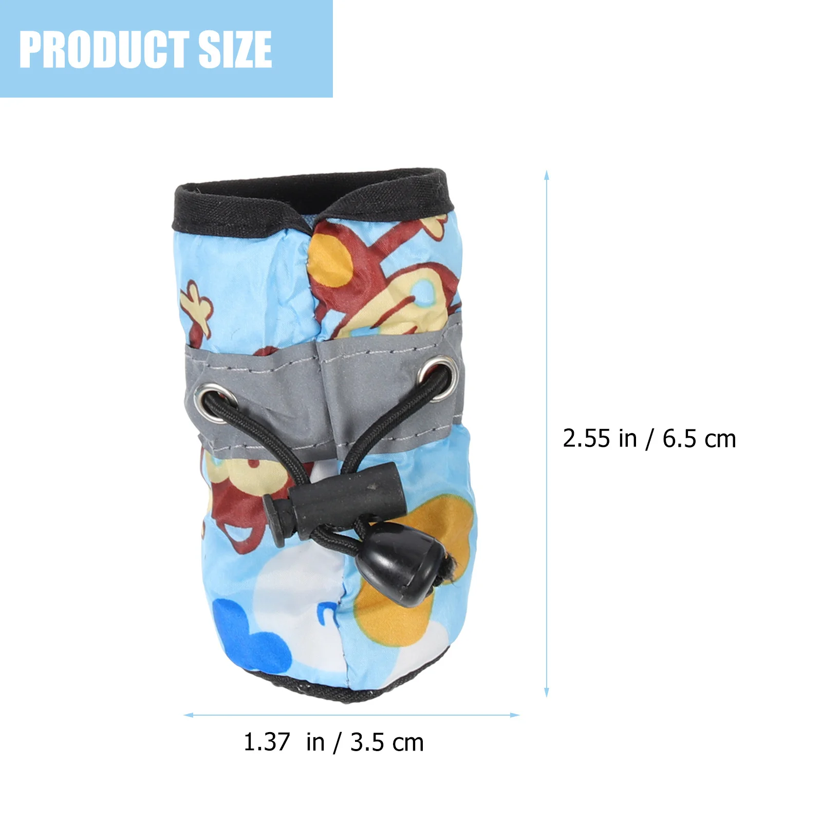 

1Set Soft Sole Dog Shoes Anti-Slip Breathable Comfortable Puppy Paw Protector Outdoor Indoor Adjustable Pet Boots