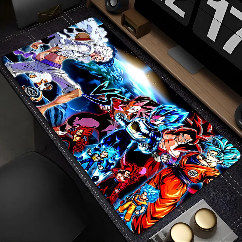 

Коврик для мыши 90x40 см DBZ Dragon Ball, профессиональный коврик для геймеров, скоростной, для ПК, резиновый коврик для клавиатуры, настольный коврик для ноутбука, XXL коврик для мыши