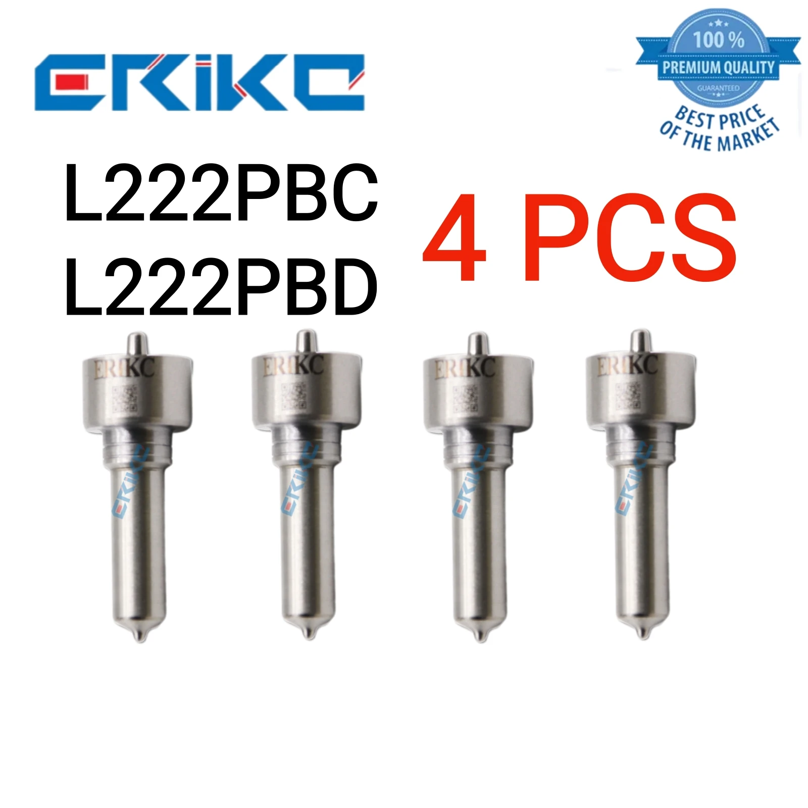 

4 PCS L222PBC Jet Nozzle Assy L 222 PBC L222 PBC Injector Nozzle Nozzle Tip for Delphi Injector