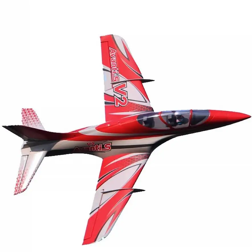 RC Model Freewing EPO RC Plane Avanti S V2 80mm EDF Jet Airplane 80 Inrunner EDF Plane 6s PNP or kit+S Retractable Landing Gear