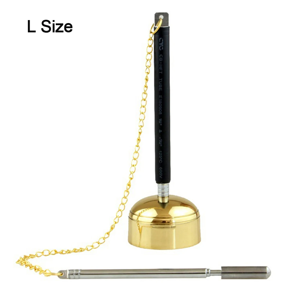 Adjustable Alloy Brass Gong Sound Bowl High Quality Alloy Meditation Sing Bowl Tibetan Gong Sound Handcrafted Adjustable Length