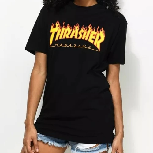 2026 Thra Magazine MEXICO REVISTA Sher LOGO Skateboard T-shirt Graphic Cotton High-end Luxury Unisex Style Both of Men and Women