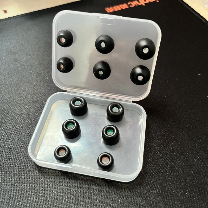 Xsl memory ear cotton paraorecchie in silicone elasticità lenta adatto per cuffie auricolari sony wf-1000xm4