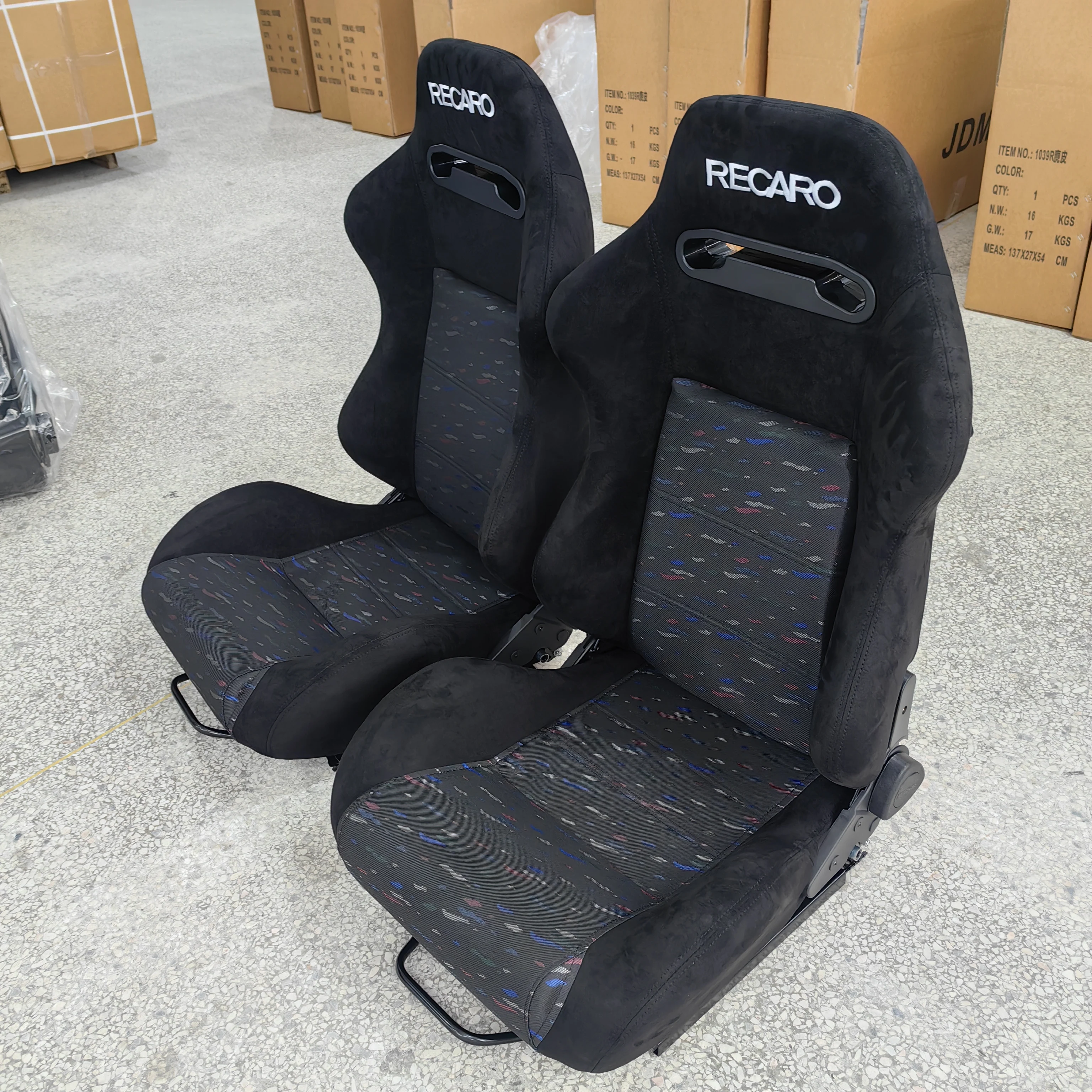 

High Quality JBR1035 Motorsport Car Seat General Purpose PVC Carbon Fiber Pu Fabric Material Hot Sale Modified Car Seat