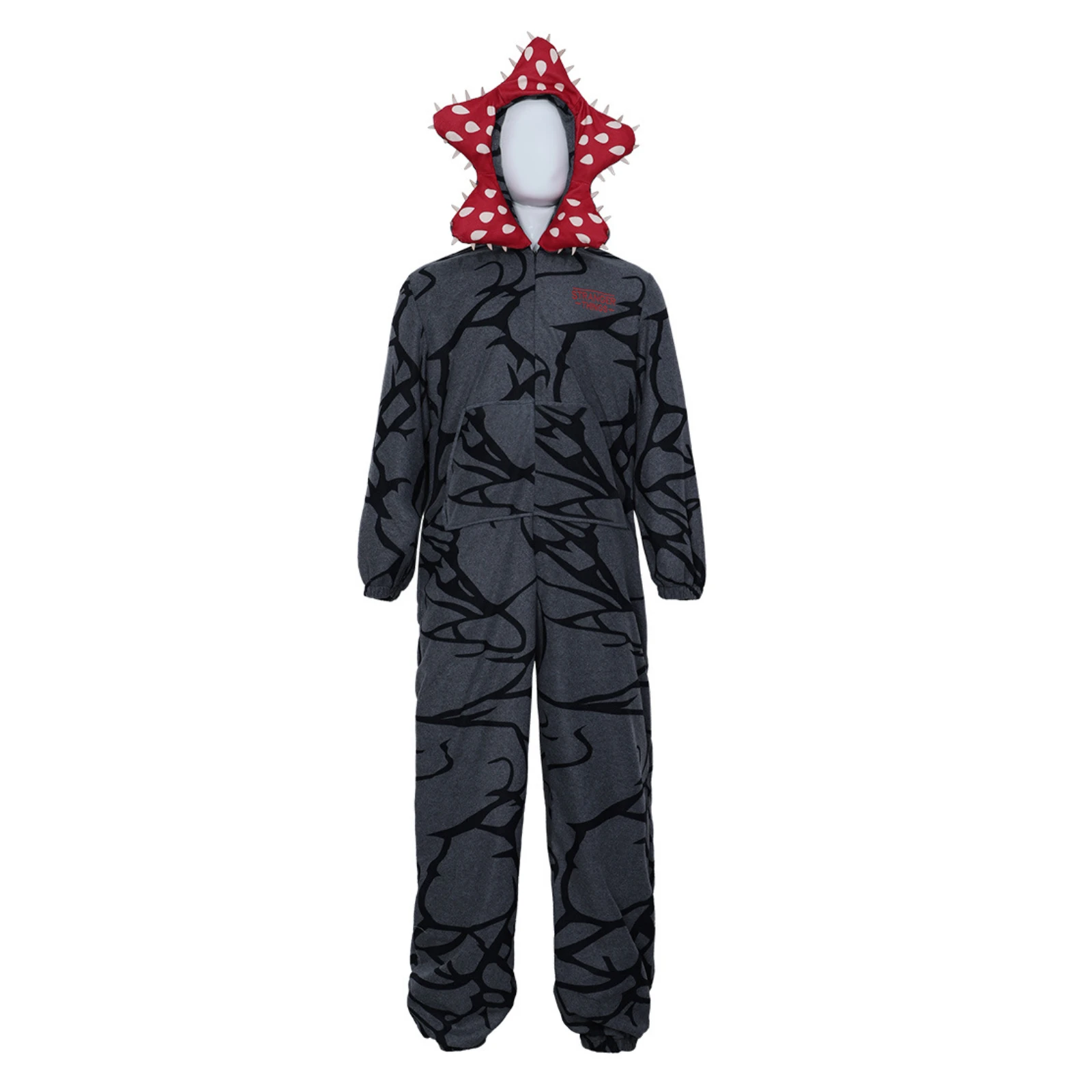 

Demogorgon Cosplay Costume Pajamas Jumpsuit Winter Loungewear Sleepwear Halloween Matching Family Pjs For Cozy Holiday Night
