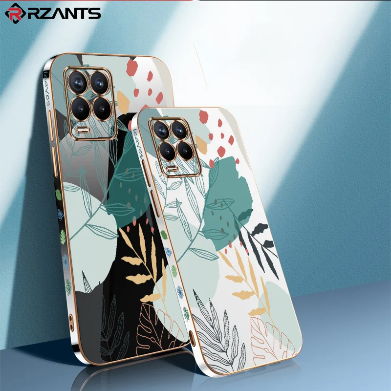 Rzants Case For OPPO Realme GT 2 Neo 3 Master X X7 Pro Narzo 20 30A 50A Find X3 X5 Reno 4 5 6 7 Lite k3 Soft Leave ouple Cover