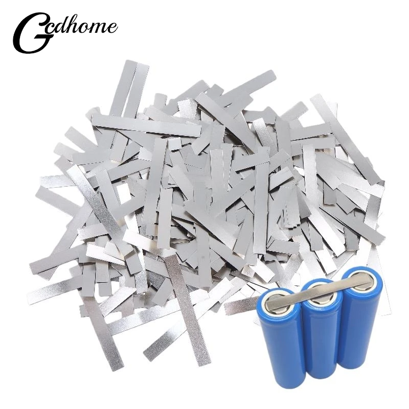 

【New】1 Set Nickel Plate Strap Strip Sheets For 18650 Battery Spot Welding Machine Welder Spot Welder Nickel Plated Steel Strip
