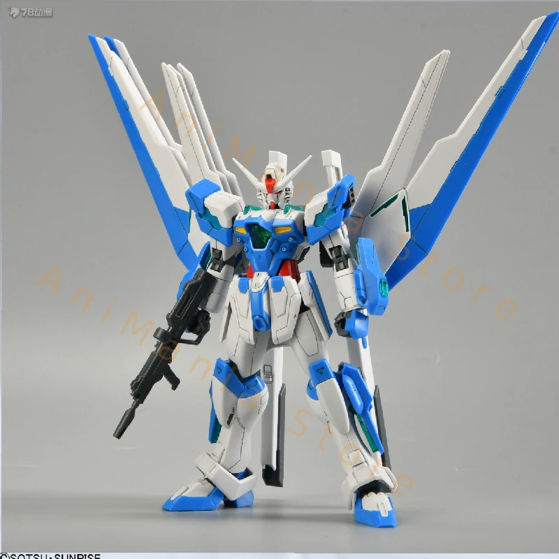 Bandai Original GUNDAM HG HELOS LIVELANCE HEAVEN Anime Action Figure Montage Modell Spielzeug Sammeln Modell Ornamente Geschenke