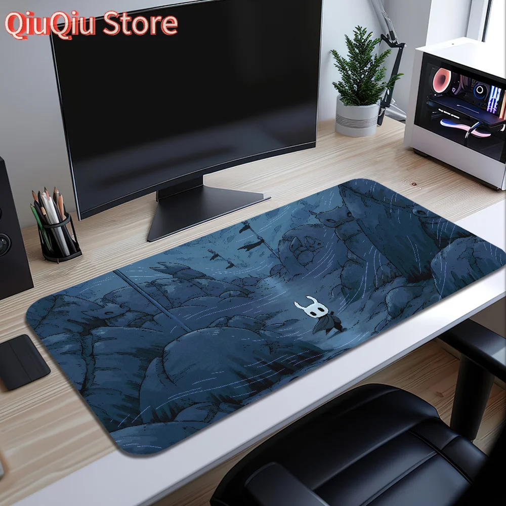 

Game H-Hollow Knight Mouse Pad Desk Mat Large Non-slip Anti-fray Keyboard Ergonomic Office Rubber PC Home Custom