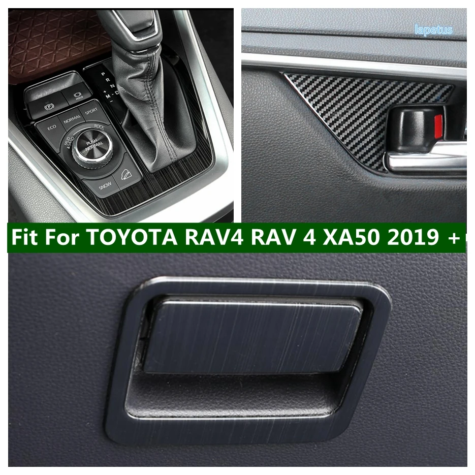 

Glove Storage Box Armrest Door Handle Clasing Bowl Gear Shift Box Decor Panel Cover Trim For TOYOTA RAV4 RAV 4 XA50 2019 - 2023