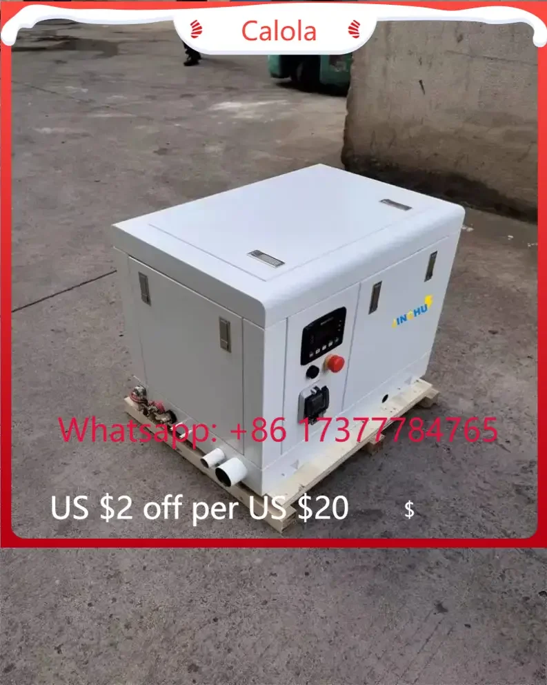 Super Mini 3KVA-8KW Marine Generator Single/Three Phase Sea Water Cooled Inverter Yacht Genset