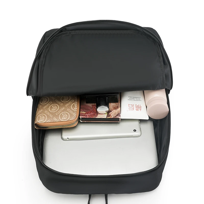 Fashion Plaid Commuter Daypack Women Waterproof Nylon Backpack Large Capacity School Bag Laptop Bag Lightweight Travel Rucksack view 5