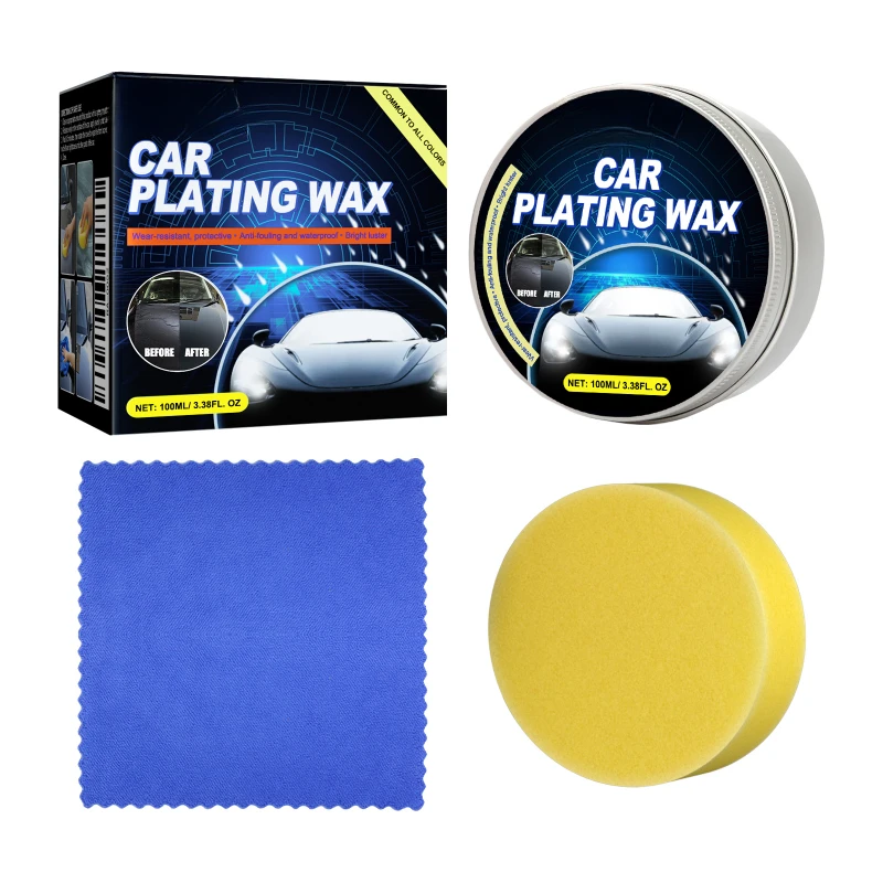 

Car Crystal Wax Coating, Wax Cleaning, Polishing, Maintenance, Waxing, Solid Car Wax, Scratch Repair