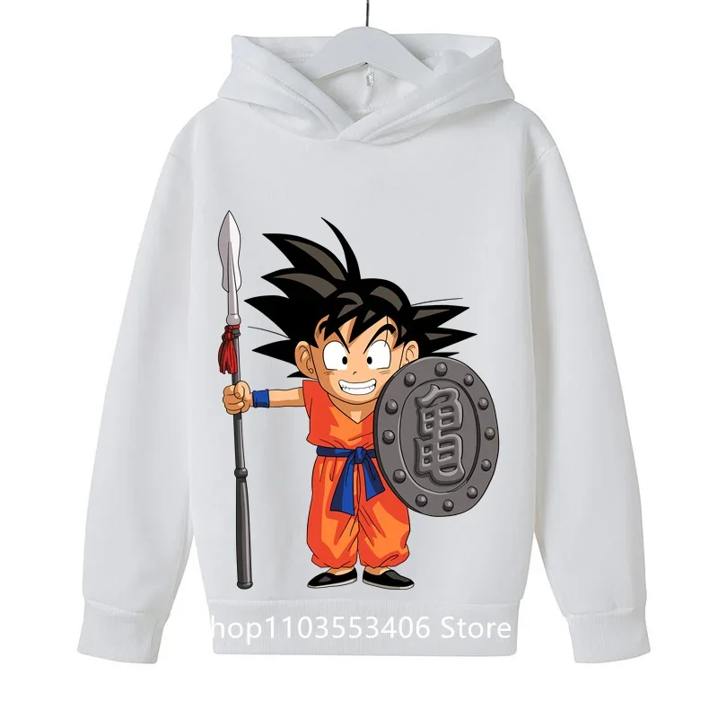 2024 Dragon Ball Hoodie Animation Peripheral Hoodie Long Sleeve Sun Wukong Leisure Clothes Spring and Autumn Men's and Women's