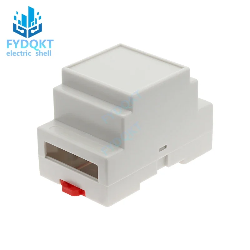 Brand new DIN 35-Rail PLC 88X54X59MM Fire Detection Material Instrument Shell Controller Case Rail Junction Box 4-18