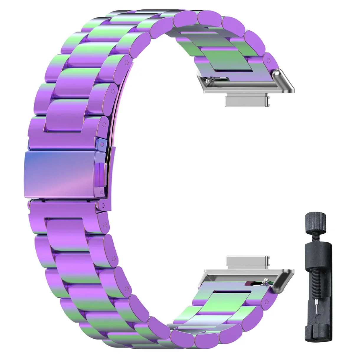 Edelstahlarmband für Redmi Watch6 5 4, luxuriöses Metall-Ersatzarmband für Xiaomi MiBand8/9Pro, Sportarmband Correa