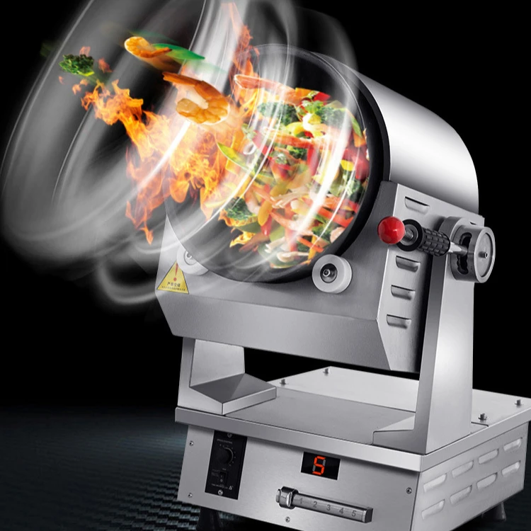

Commercial Automatic Kitchen Machine Takeaway Restaurant Stir Fry Rice Cooker Machine