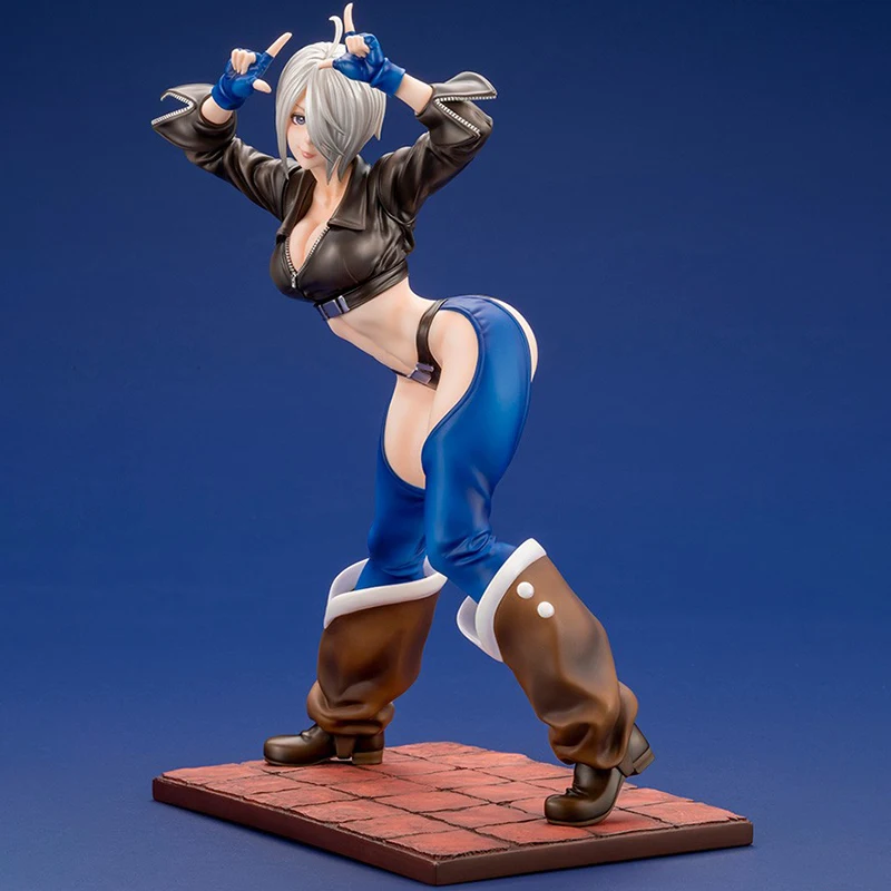 Kotobukiya 1/7 SNK BISHOUJO STATUE THE KING OF FIGHTERS 2001 Angel PVC 20.5CM Anime Action Figures Model Collection Toy