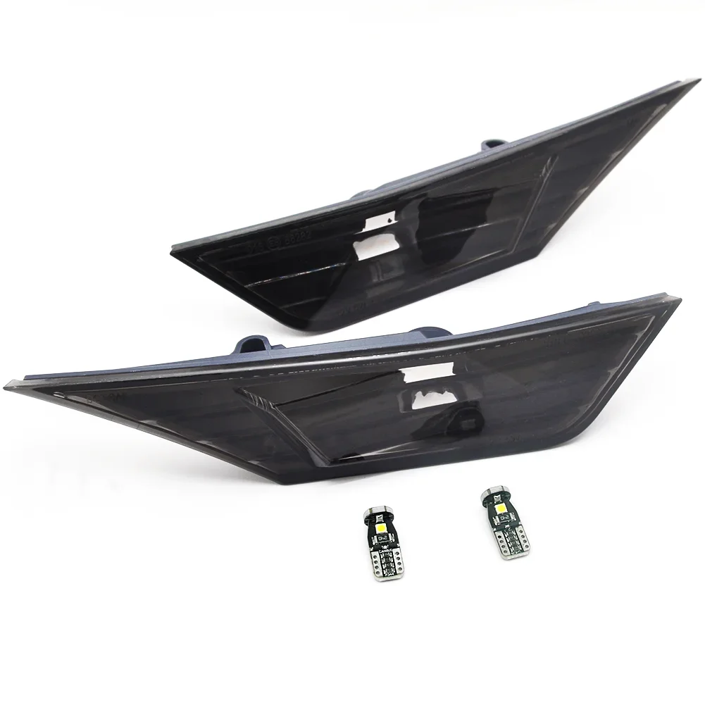 

WF-2 Pcs Singal Light Marker LED Running light Position Light Smoked Side Marker For Honda For Civic 2016 2017 2018