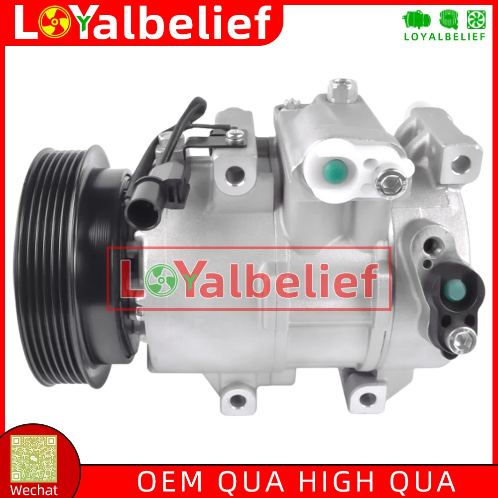 

Auto AC Compressor For 2012-2017 HYUNDAI Accent Veloster L4 1.6L 97701-1R000 977011R000 977011J101 977012V000 CO11360C