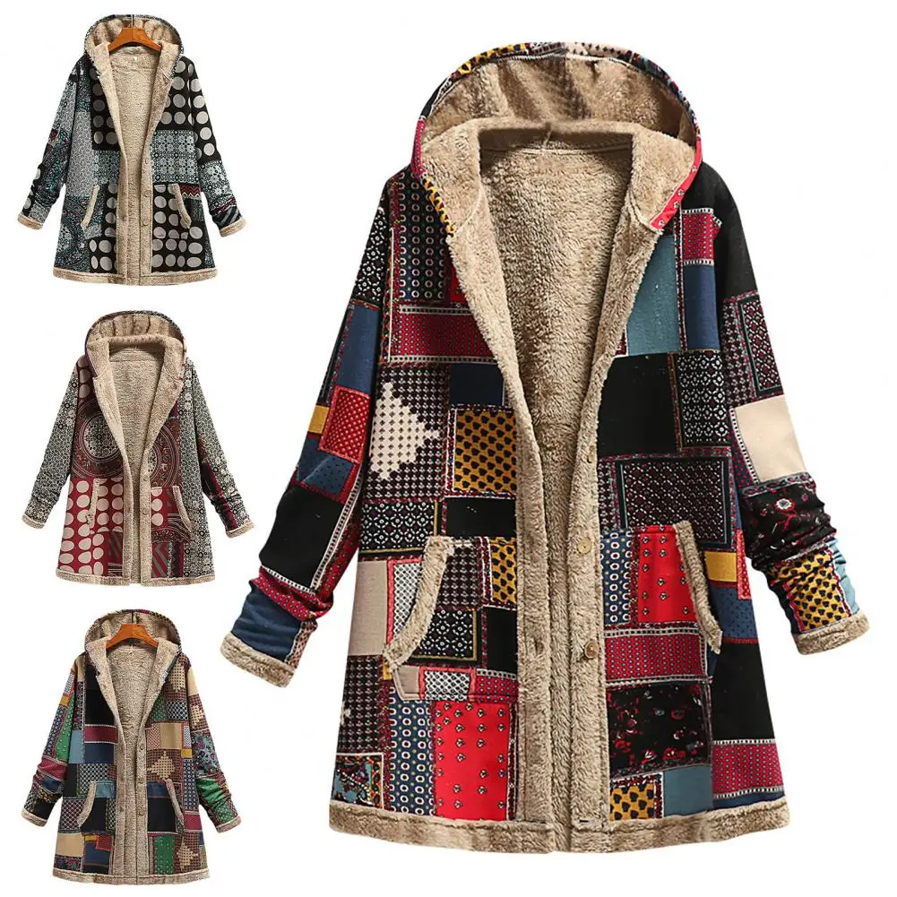 

Wonderful Women Coat Keep Warm Soft Washable Winter Keep Warm Jacket Coat