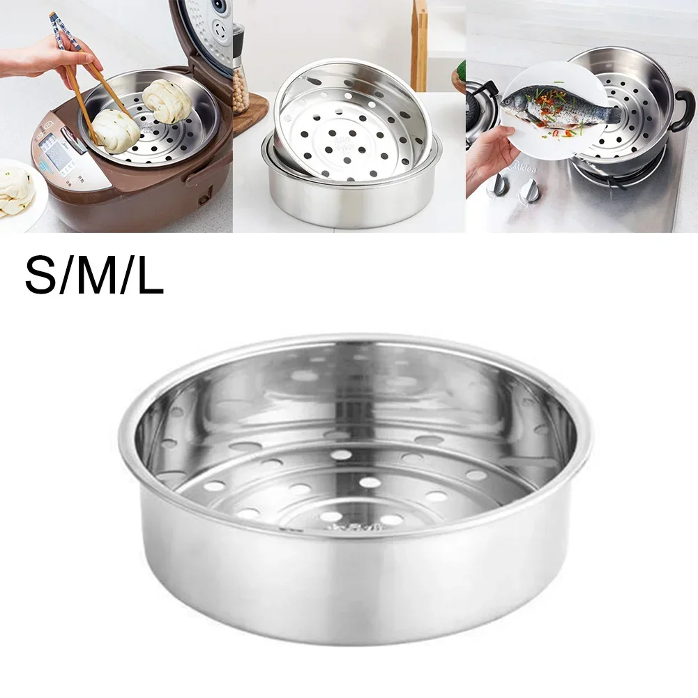 Cooker Steamer Stainless Steel Basket Rice Cooker Steamer Basket Dumplings Steamer Accessories Kitchen Tools