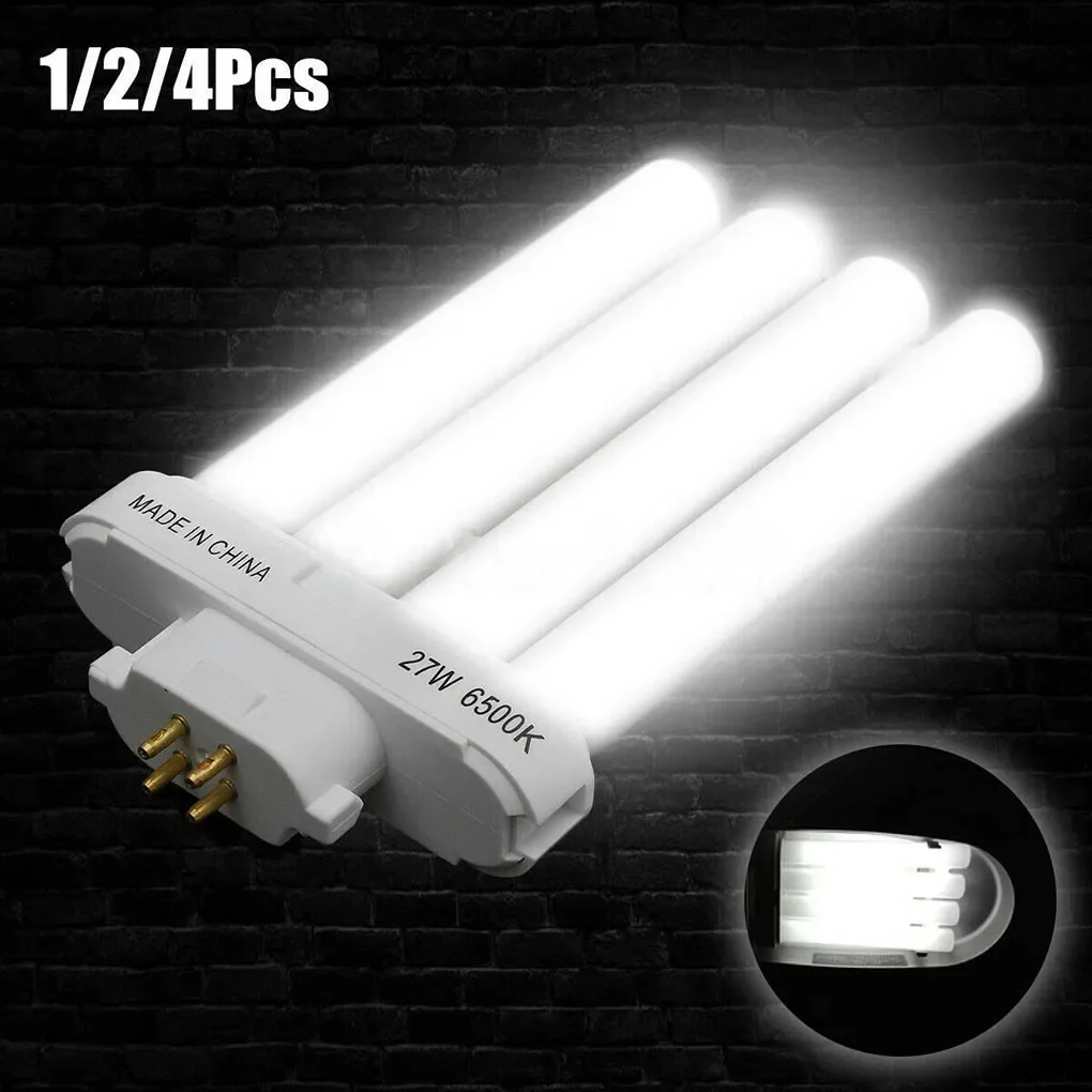 

Desk Lamp Tube Energy Saving Compact Fluorescent Light Bulb FML 27EX-N 27W 4 Pin Quad 6500K 2H square 4 Rows Light Bulb