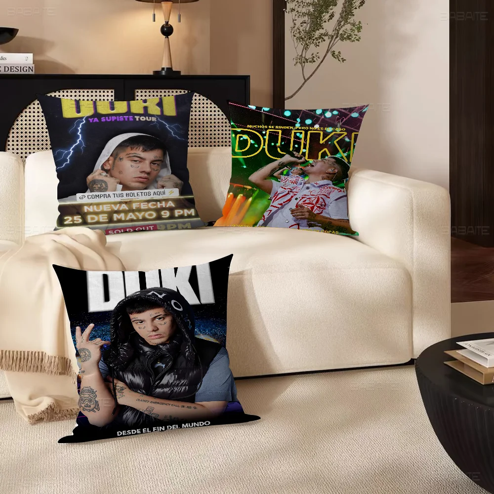 

D-Duki Rapper Pillow Cover Sofa Cushion Cover Home Room Decoration Children Gift