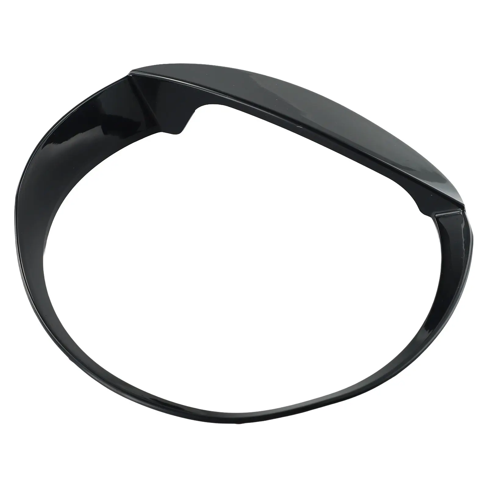 

Useful High Quality New Practical Front Headlight Lamp Cover Trim ABS 2pcs Accessory.Replaces Auto Decorate Black