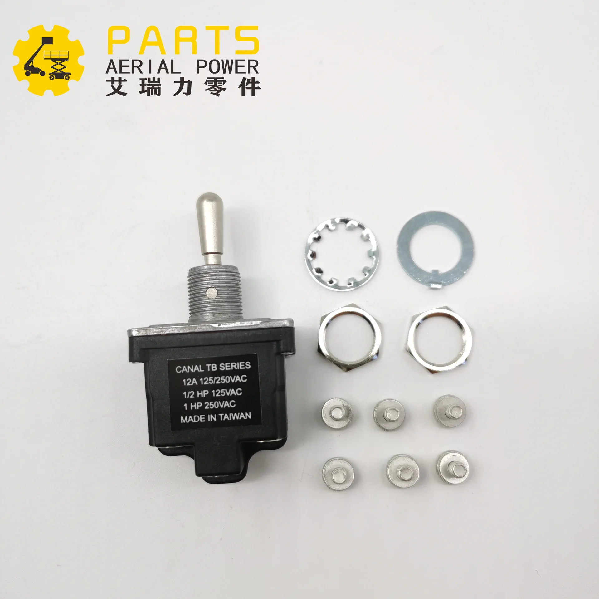 16397-S Three-speed Six Screw Pin Reset Button Switch Button Engineering Mechanical Button Accessories  Tools