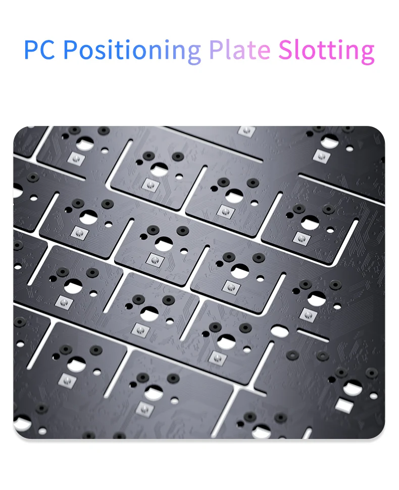 لوحة مفاتيح ميكانيكية للألعاب اللاسلكية AJAZZ AK820 قابلة للتبديل السريع، تخطيط 75%، مفتاح قابل للتبديل، اتصال ثلاثي الأوضاع