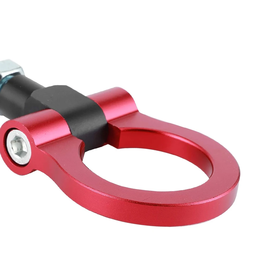 Car Trailer Hook Tow Hook For Hyundai Veloster 2012 2013 2014 2015 2016 2017 Auto Trailer Tow Hook Ring accessory