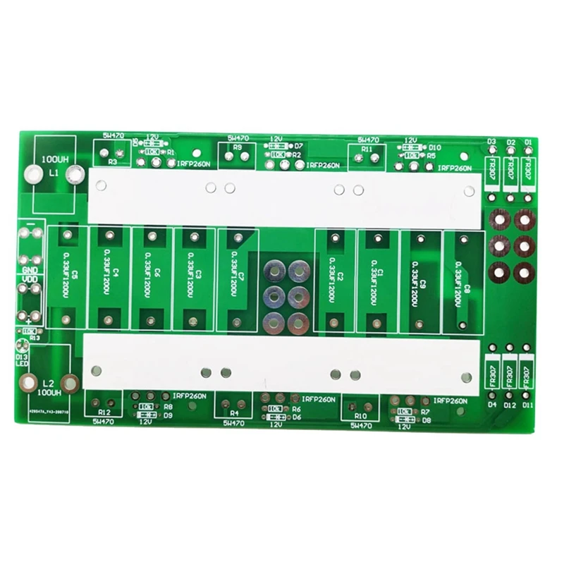 

Y51A-3000W 6 Tube ZVS High Frequency Induction Heating Board PCB Empty Board ZVS Induction Heating Machine Accessories