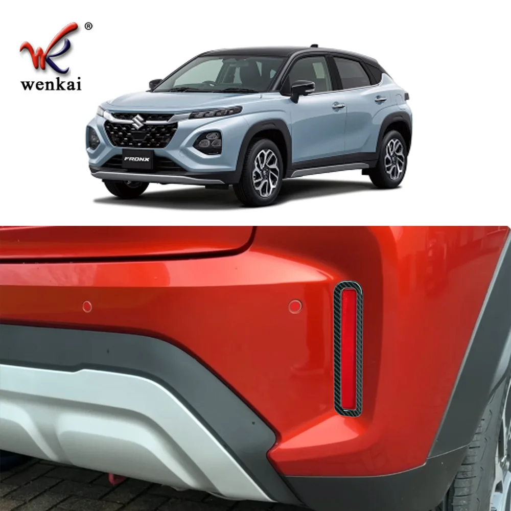 لسوزوكي فرونكس WDB3S WEB3S 2025 2026 ABS كروم عاكس خلفي للضباب غطاء المصباح إطار الحافة مقبلات التصميم