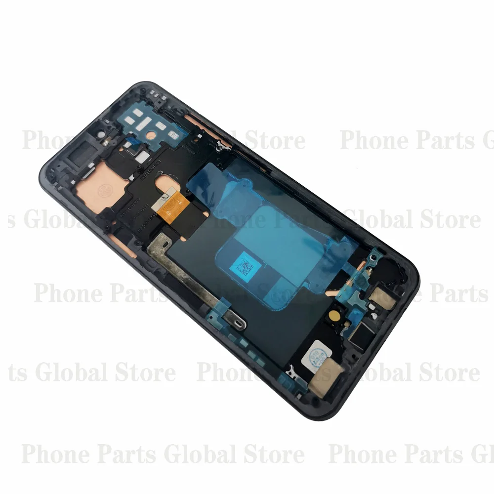 Super AMOLED LCD For LG V60 LCD With Frame V60 ThinQ 5G LM-V600 Display Screen Touch Sensor Digitizer Assembly Replacement 6.8\