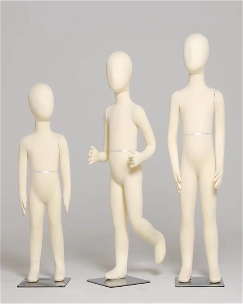 Wholesale 1pcs Height Unisex Children Mannequin For Clothes Full Body Display Stand And Sitting 9-12 year o AT019C