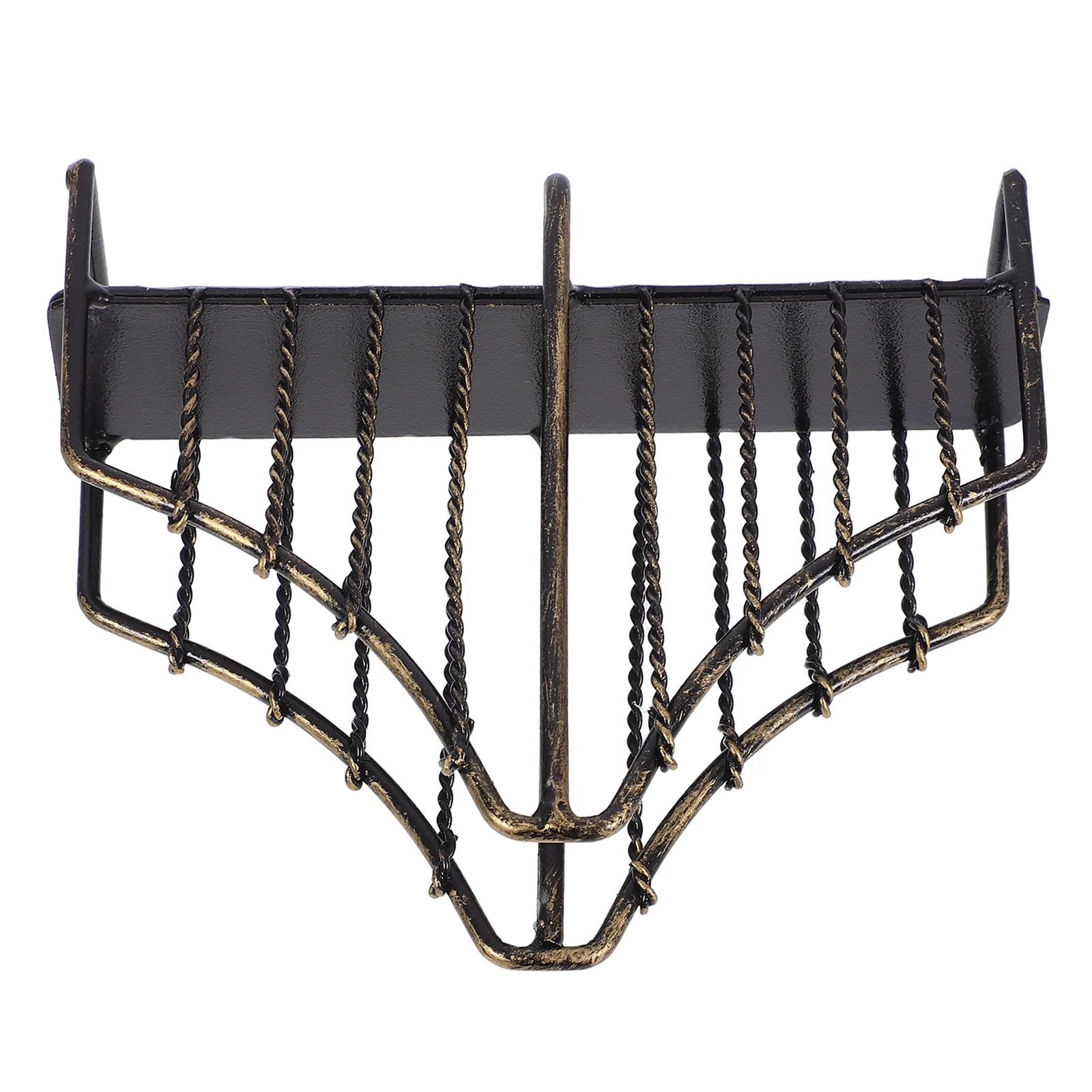 

Винтажный металлический вертикальный деревенский настольный диспенсер для салфеток, декоративная подставка для ресторана, домашней вечеринки, черный железный салфетка для хранения