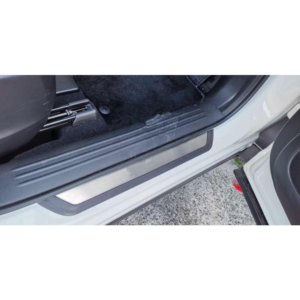 For Toyota RAV4 Rav 4 2019-2021 2022 2023 2024 2025 Door Sill Guards Threshold Scuff Plate Pedal Cover Protector Car Accessories