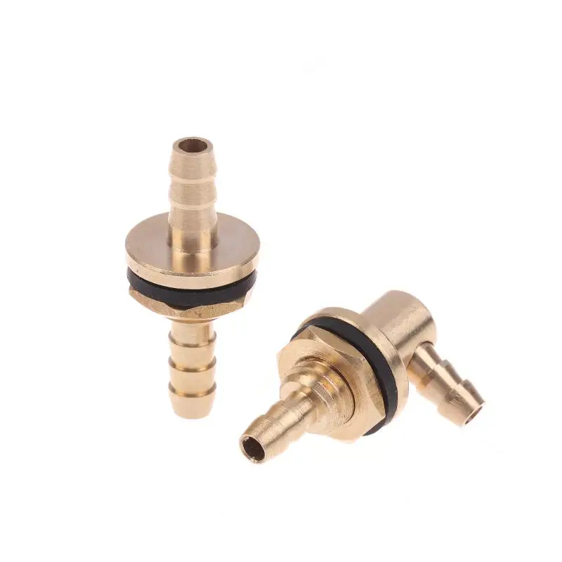 1 pezzo di rame olio combustibile capezzolo ingresso uscita ugello olio riempitivo per serbatoio modello RC accessori fai da te